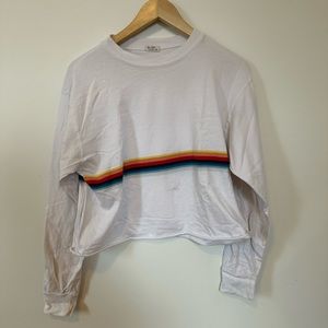 brandy melville stripped long sleeve